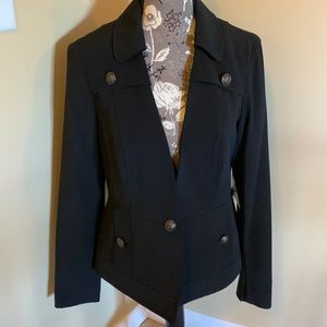 NWT Laundry black jacket